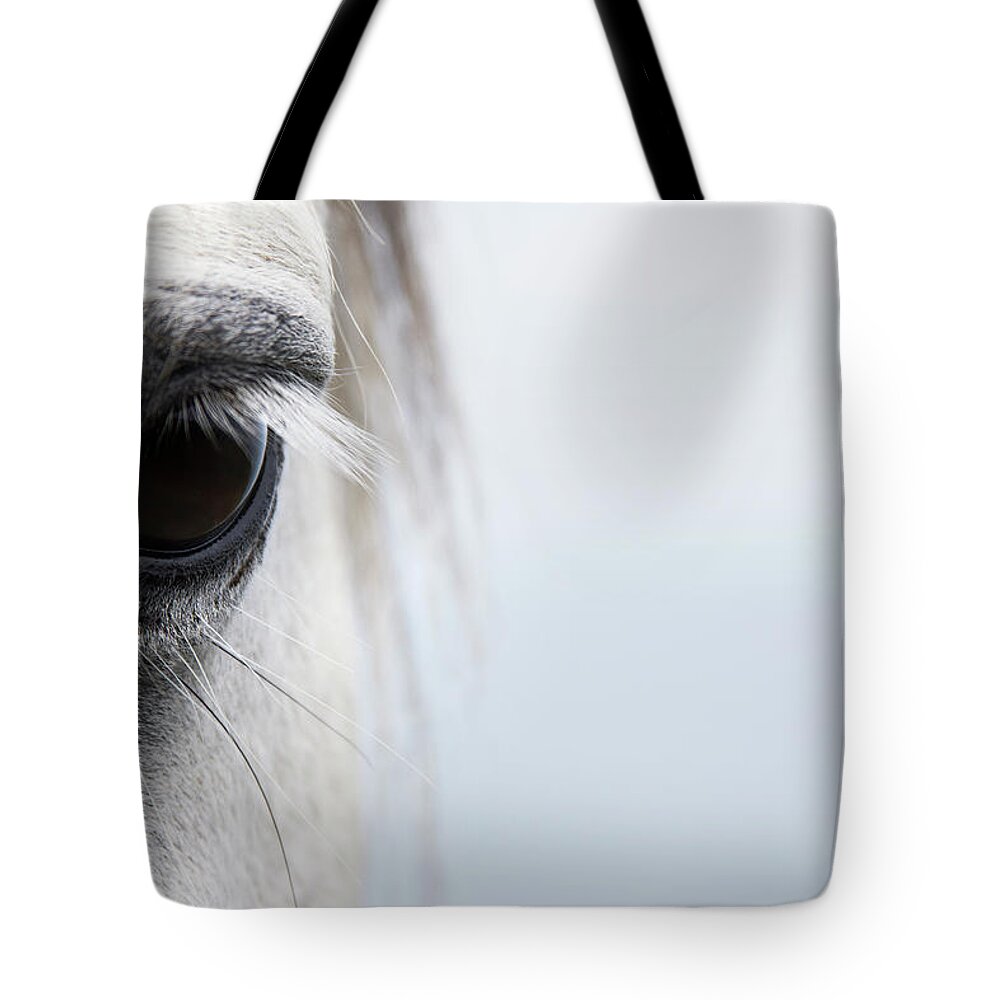 Tranquility Tote Bag featuring the photograph High-key Close Up Of A Welsh Section A by Andrew Bret Wallis