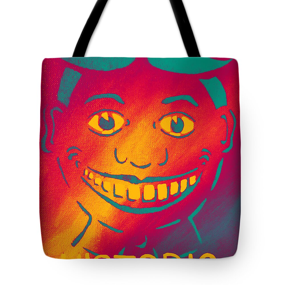 Asbury Park Tote Bag featuring the painting Historically Hot by Patricia Arroyo