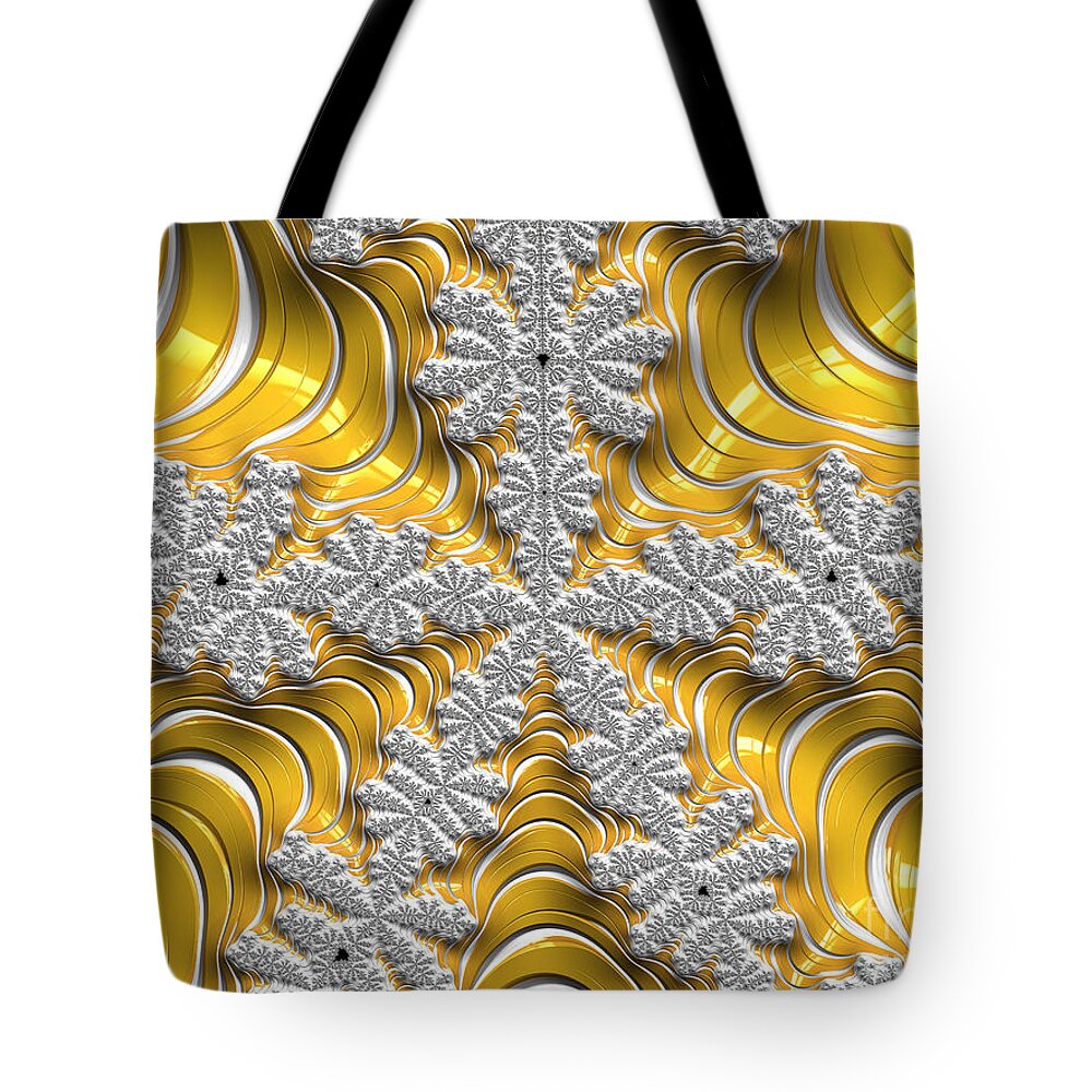 Art Tote Bag featuring the digital art Hj-y by Vix Edwards