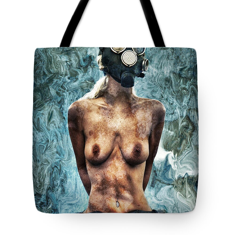  Art Tote Bag featuring the photograph Hold Me If I M Dying 3 by Stelios Kleanthous