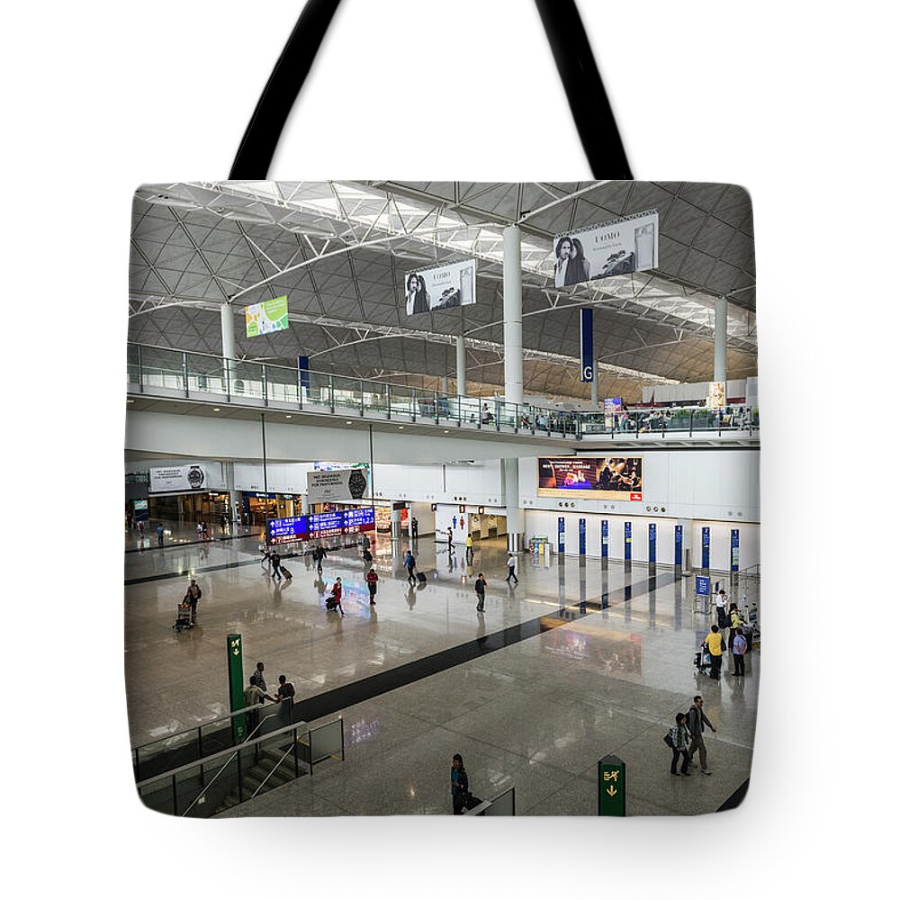 Corporate Business Tote Bag featuring the photograph Hong Kong International Airport by John Harper