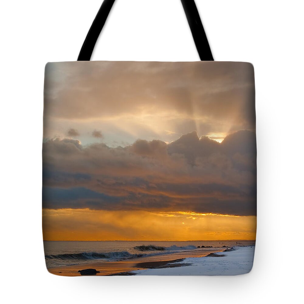 Sunset Tote Bag featuring the photograph Hope by Jean-Pierre Ducondi