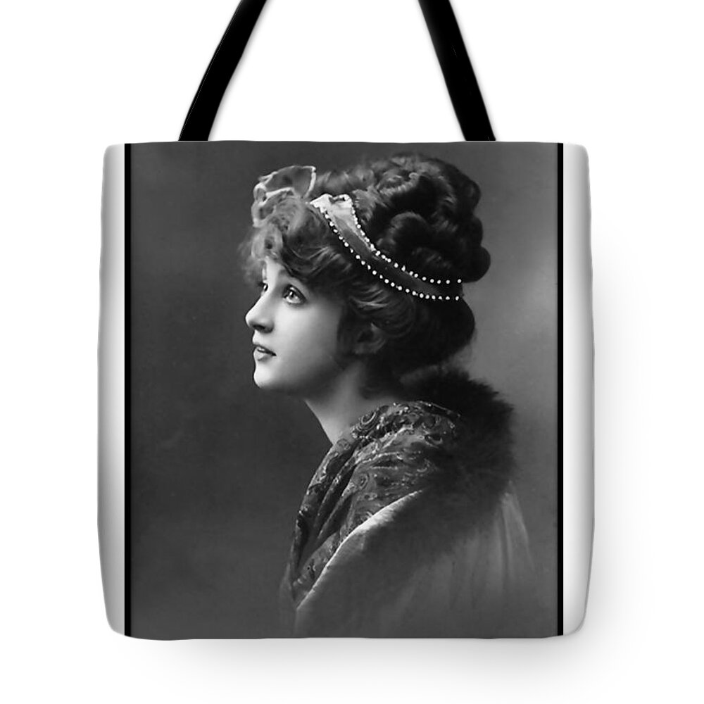 Hopeful Lady Tote Bag featuring the photograph Hopeful by Denise Beverly