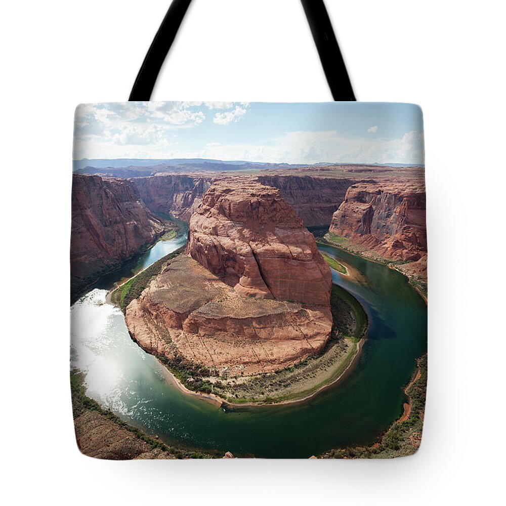Tranquility Tote Bag featuring the photograph Horseshoe Bend, Page, Arizona by Tuan Tran