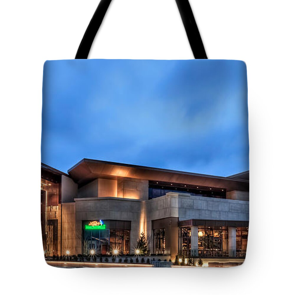 Architecture Tote Bag featuring the photograph Horseshoe Casino Cincinnati by Keith Allen