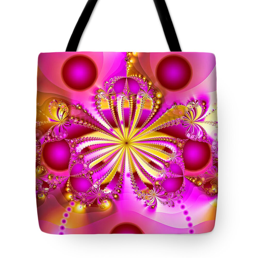 Hot Orchid Tote Bag featuring the photograph Hot Orchid by Sylvia Thornton
