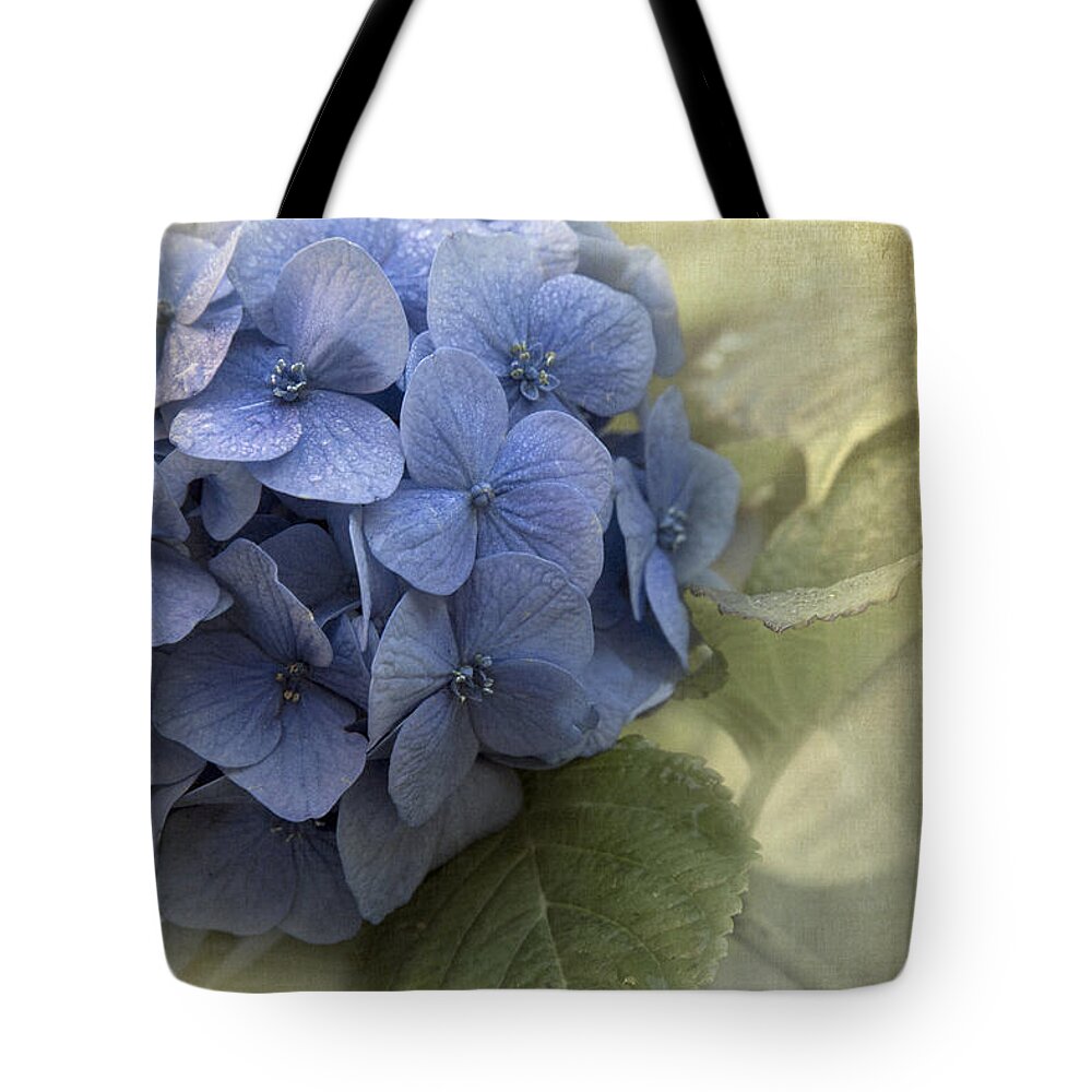 Hydrangea Tote Bag featuring the photograph Hydrangea 2 by Angie Vogel