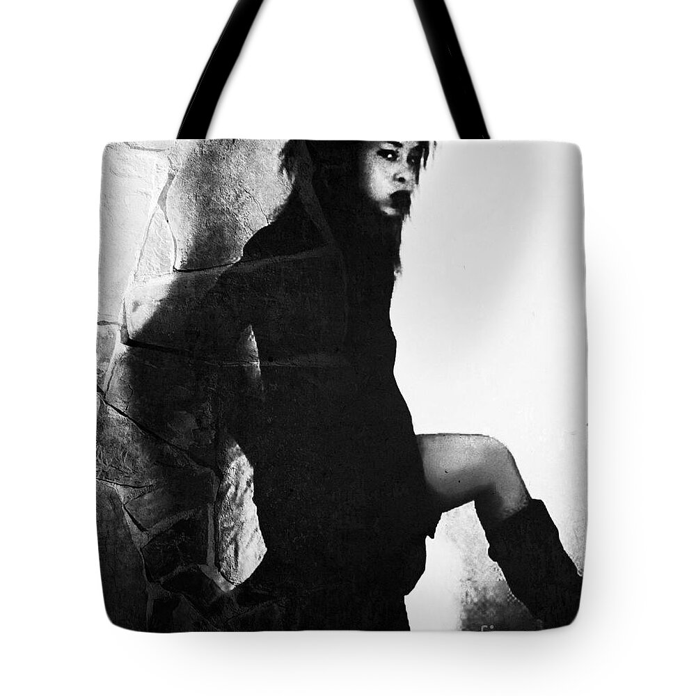  Tote Bag featuring the photograph I move for no man by Jessica S