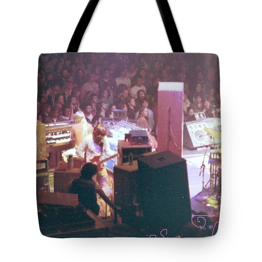 The Dead Tote Bag featuring the photograph I Was All Night Running by Susan Carella