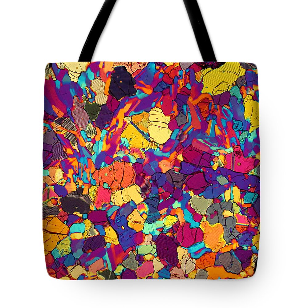 Meteorites Tote Bag featuring the photograph Color Coded by Hodges Jeffery