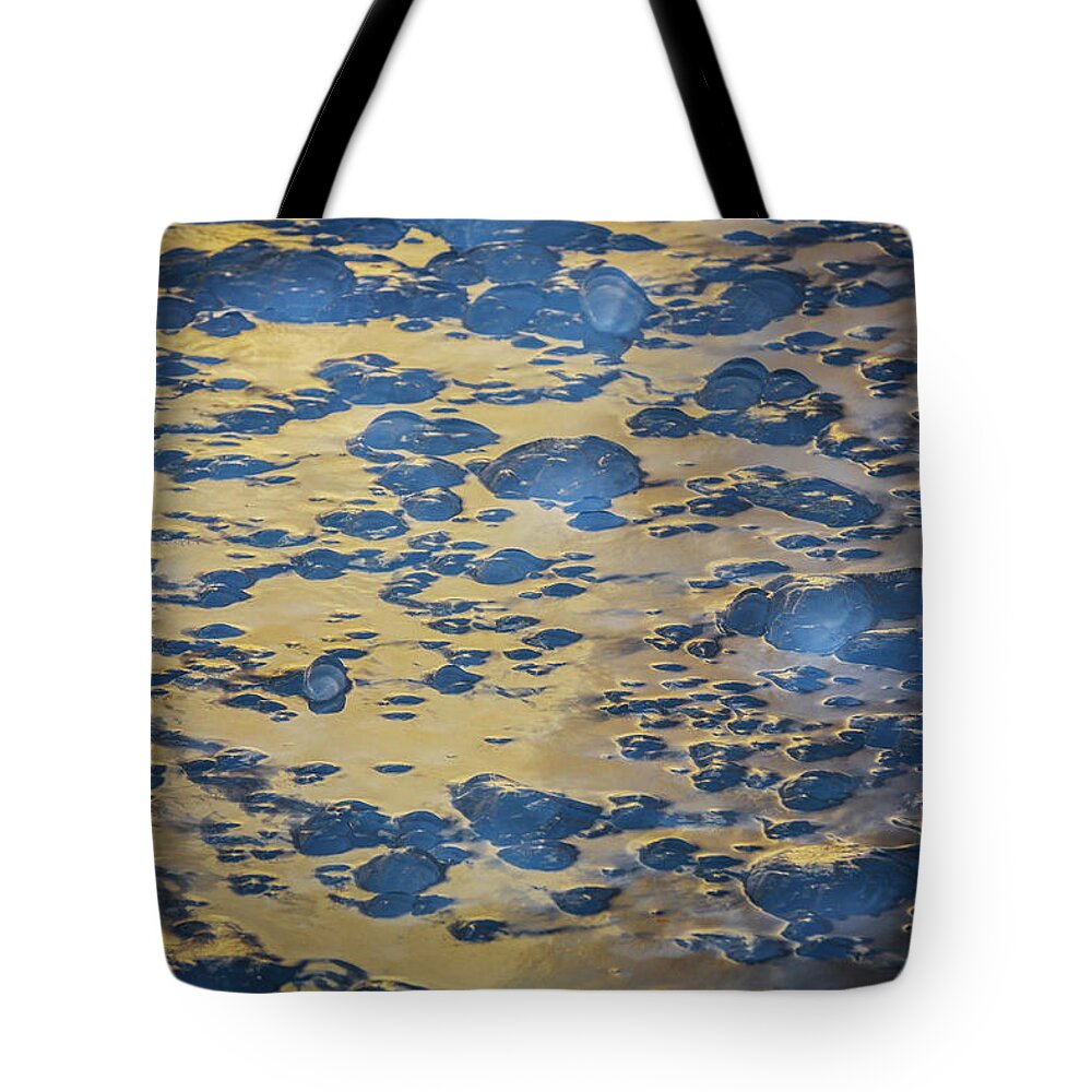 Tranquility Tote Bag featuring the photograph Ice And Water, Iceland by Arctic-images