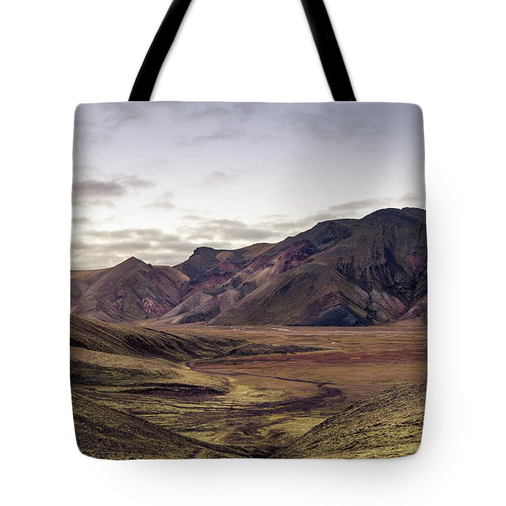 Scenics Tote Bag featuring the photograph Iceland Landmannalaugar Autumn Colors by Spreephoto.de