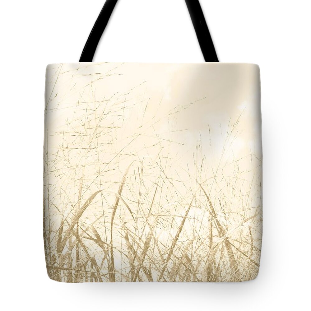 Grass Tote Bag featuring the photograph Soldiers of Summer by Carolyn Jacob