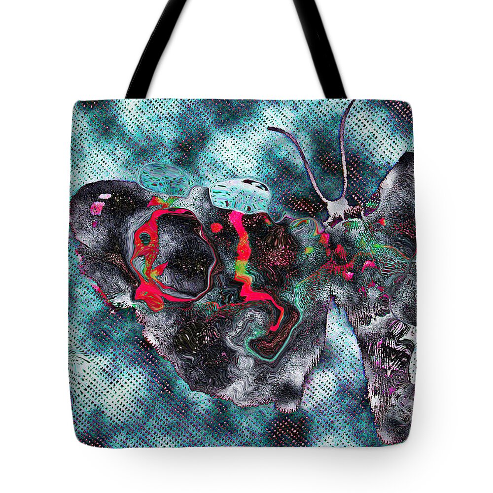 Butterfly Art Tote Bag featuring the photograph Imagine Number 1 Butterfly Art by Andy Prendy