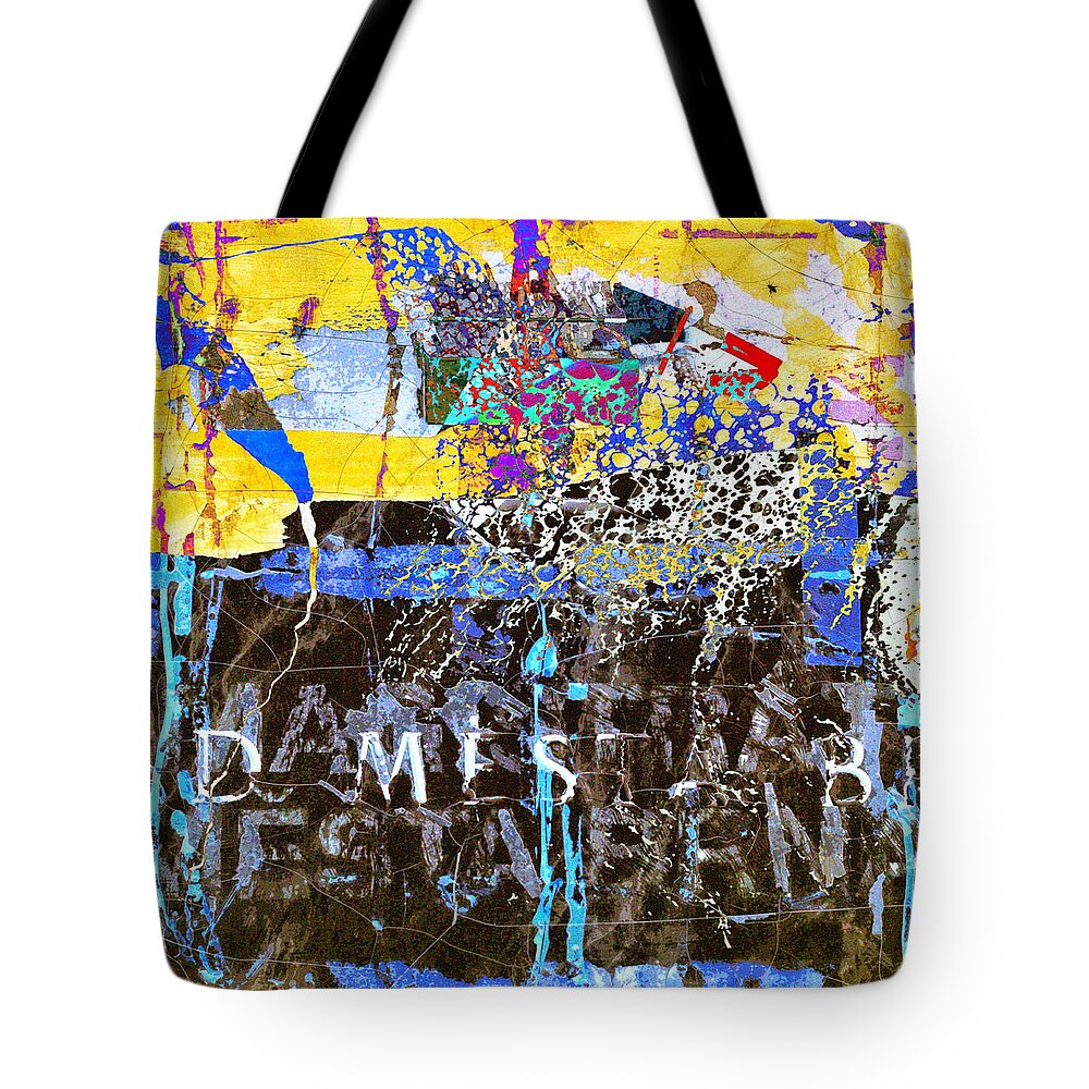 Underworld Tote Bag featuring the mixed media In The Underworld by Dominic Piperata
