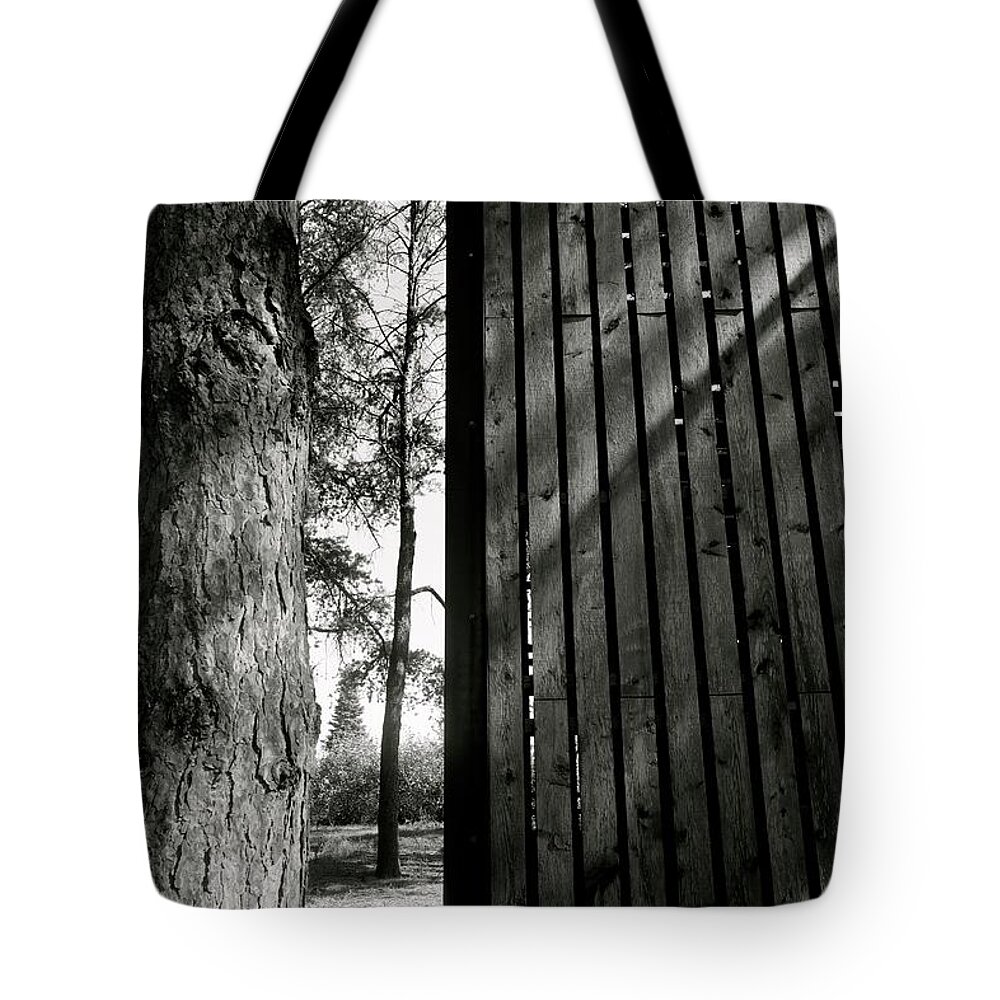 Abstract Tote Bag featuring the photograph In This Space #1 by Jacqueline Athmann