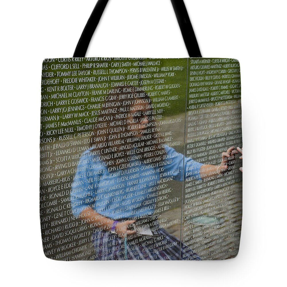 American Tote Bag featuring the photograph In Touch With the Past by Christi Kraft