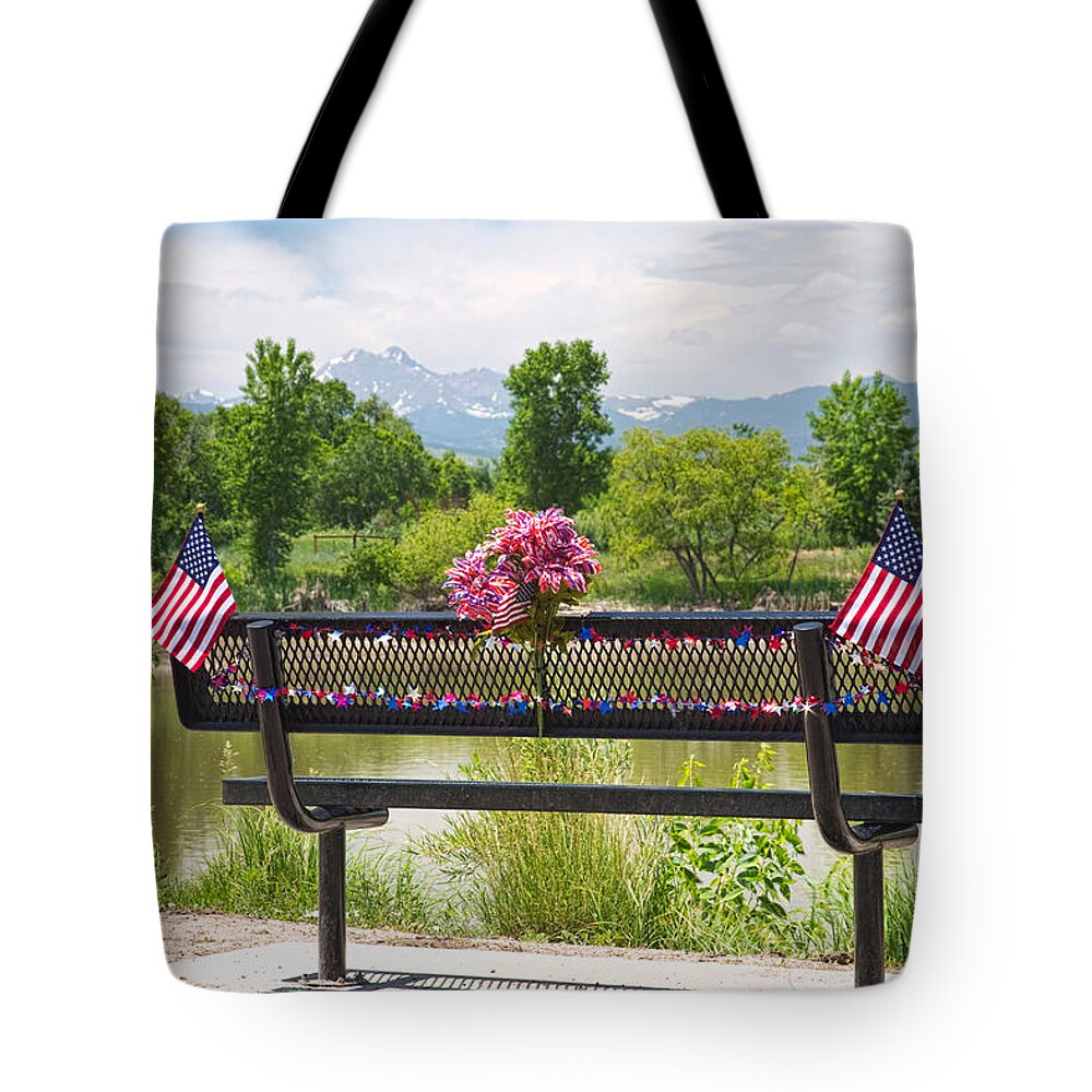 American Tote Bag featuring the photograph In Your Honor by James BO Insogna