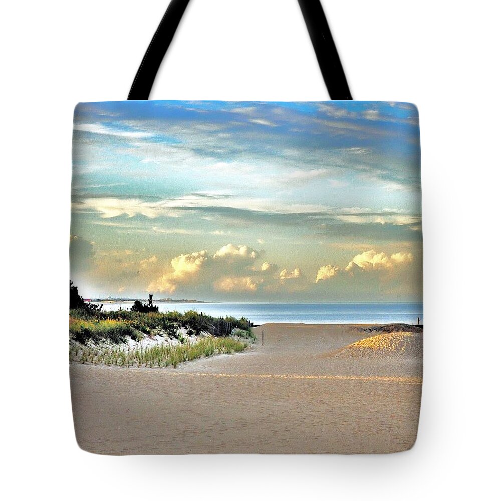 Indian River Inlet Tote Bag featuring the photograph Indian River Inlet - Delaware State Parks by Kim Bemis