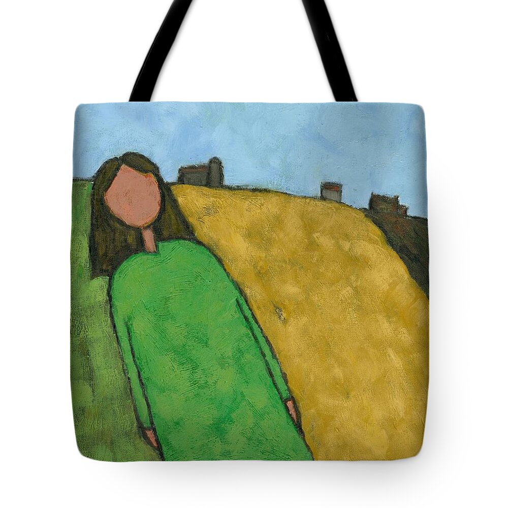 Indian Tote Bag featuring the painting Indian Summer by David Dossett