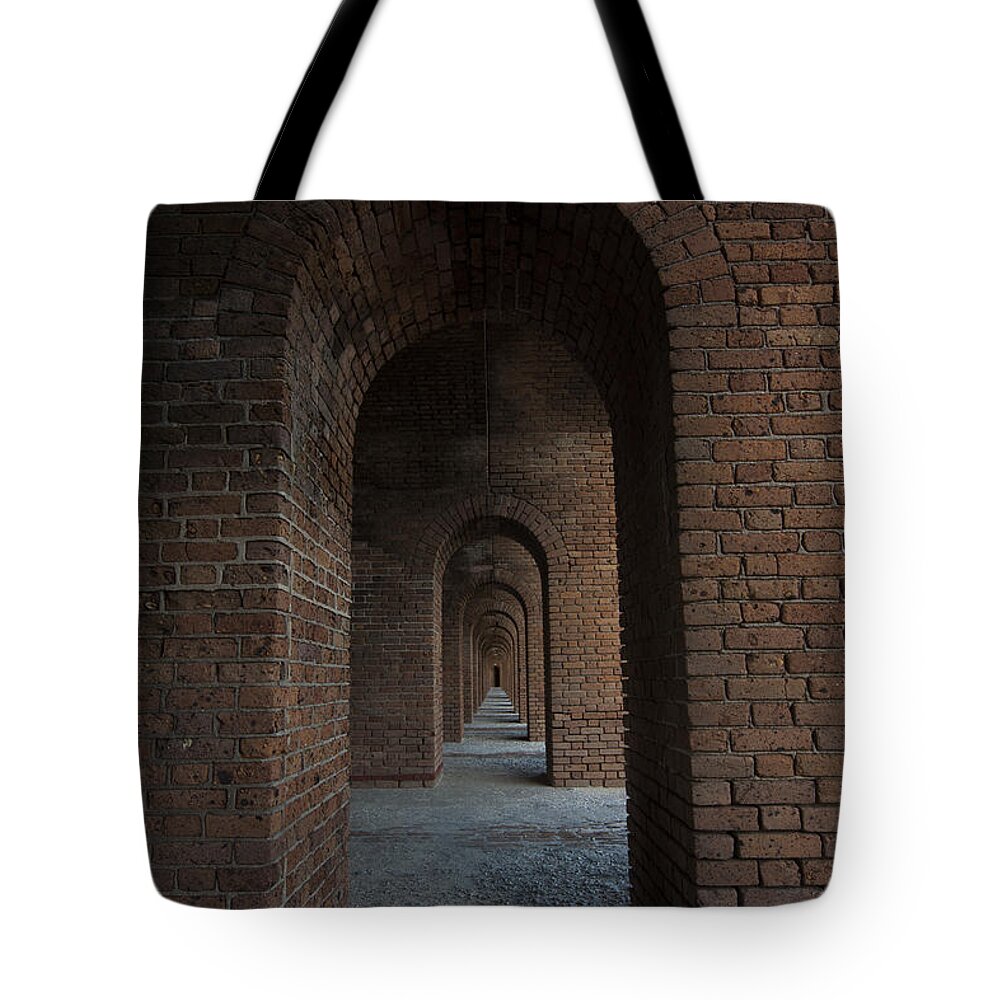 Interior Tote Bag featuring the photograph Infinite Arch'S by Keith Kapple
