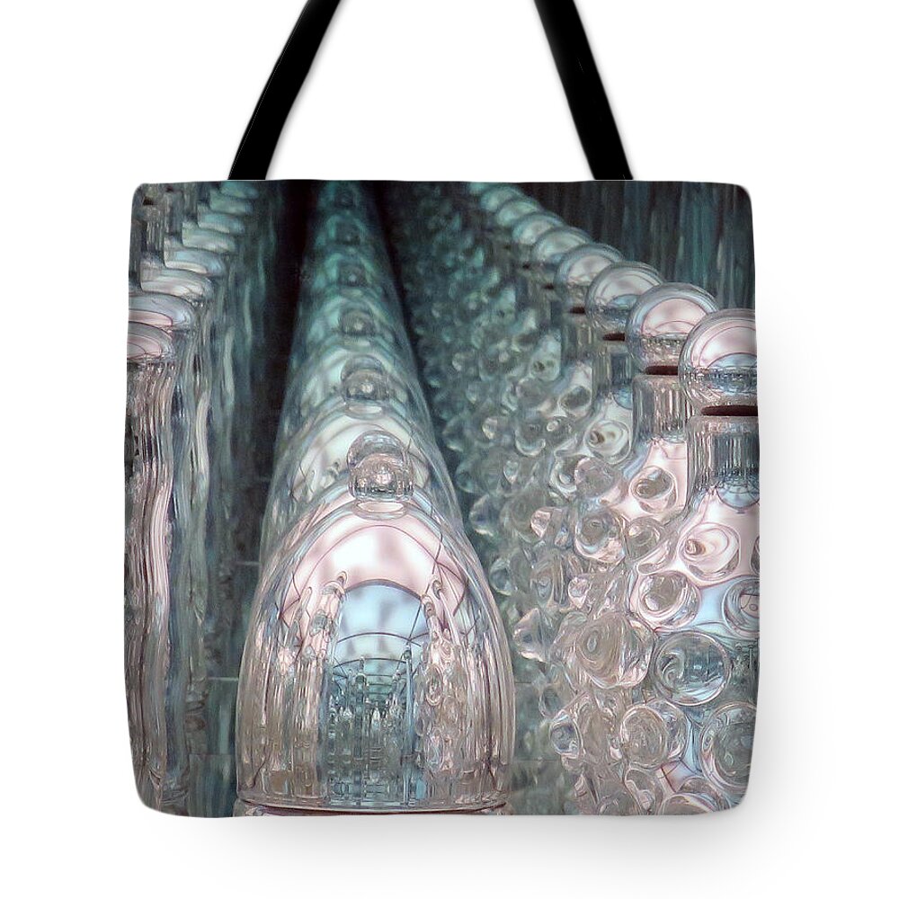 Abstract Tote Bag featuring the photograph Infinity Trail by Rick Locke - Out of the Corner of My Eye