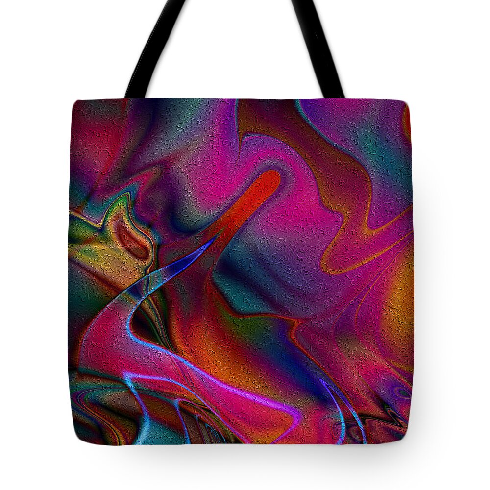 Infusion Tote Bag featuring the digital art Infusion by Kiki Art