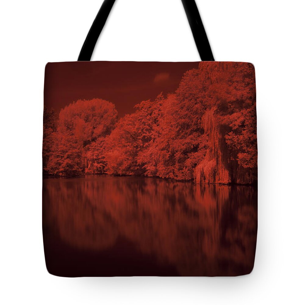 Lake Tote Bag featuring the photograph Inner City Lake by Miguel Winterpacht