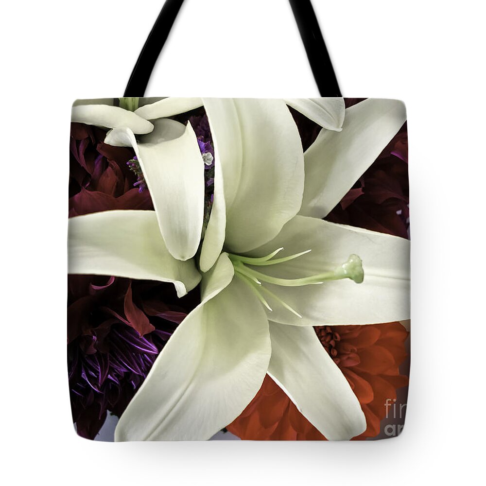 Flower Tote Bag featuring the photograph Innocence by Arlene Carmel