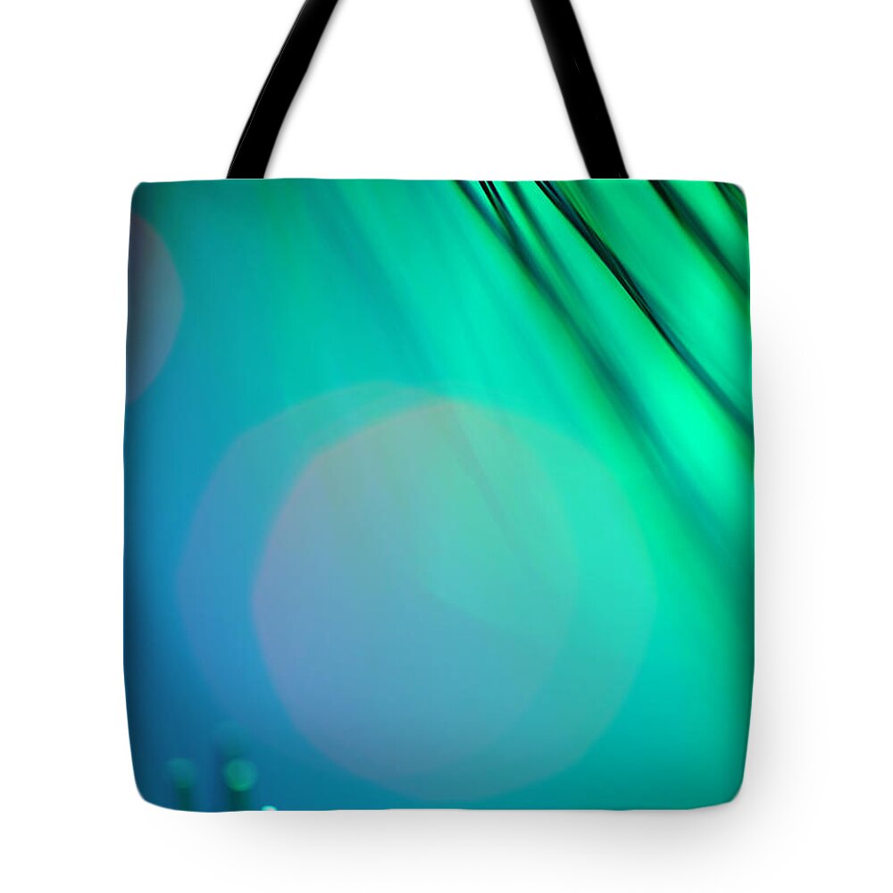 Abstract Tote Bag featuring the photograph Invisible Sun by Dazzle Zazz