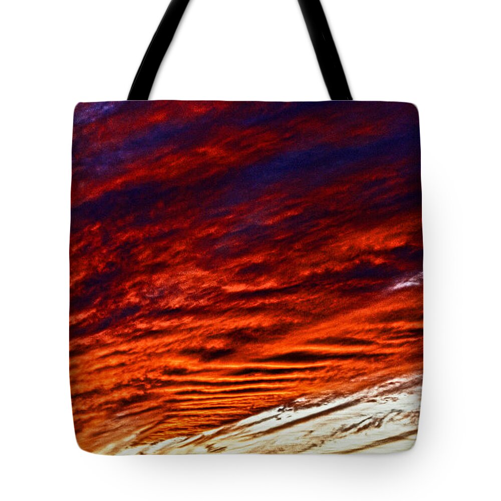 Iphone Tote Bag featuring the photograph iPhone Southwestern Skies by Robert Frederick
