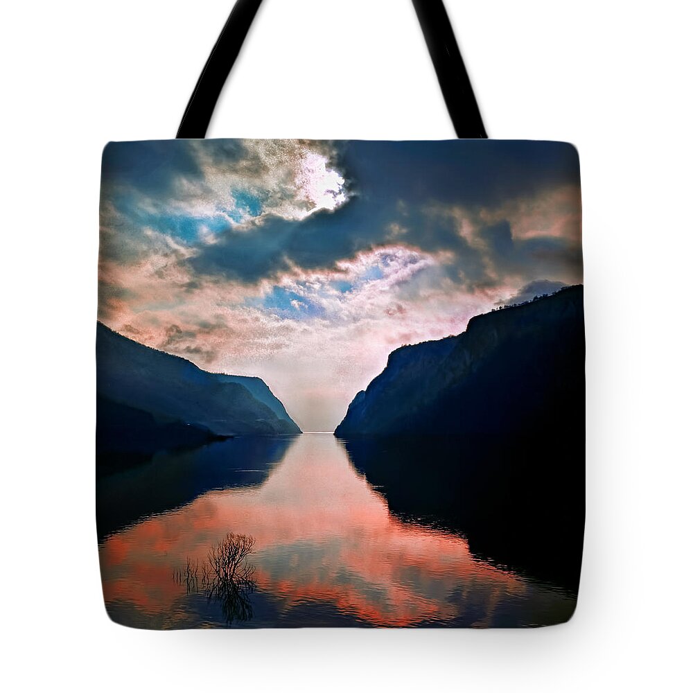 Serbia Tote Bag featuring the photograph Iron Gates. Serbia by Juan Carlos Ferro Duque