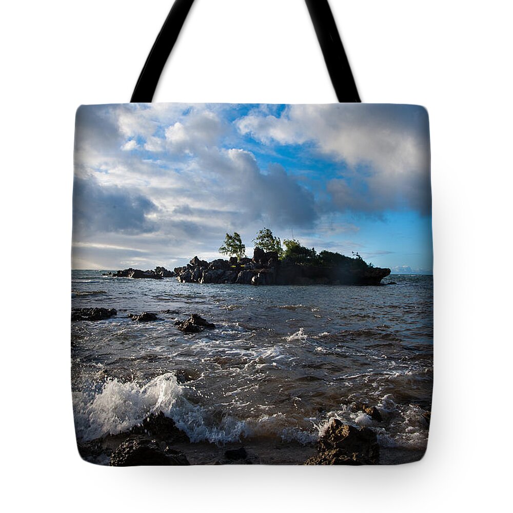 Island Tote Bag featuring the photograph Island Paradise by Harry Spitz