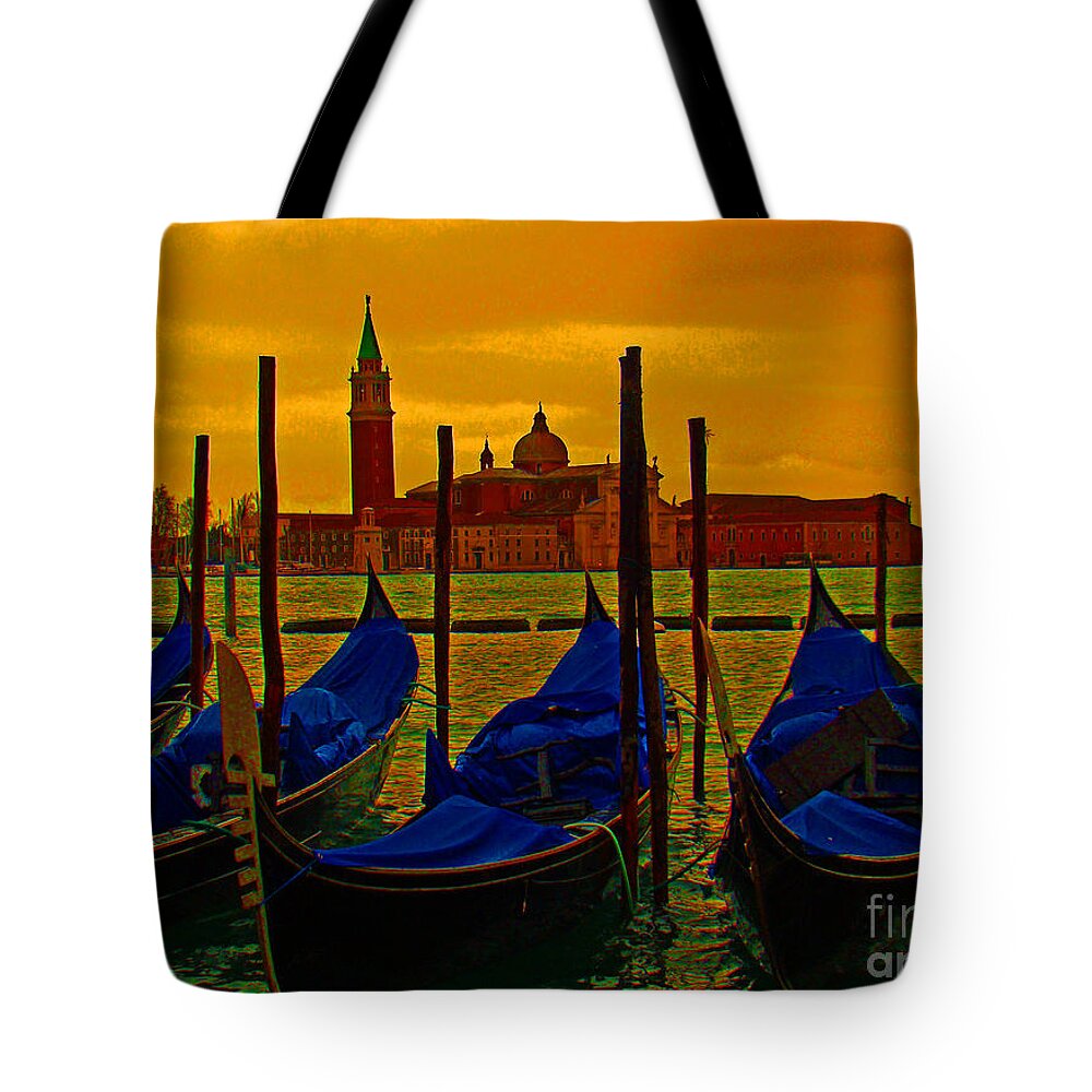 Al Bourassa Tote Bag featuring the photograph Isola Di San Giorgio Maggiore in Venice by Al Bourassa