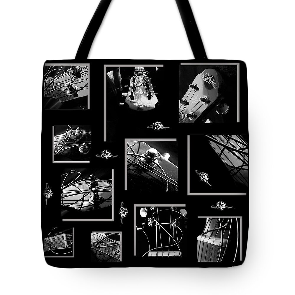 Collage Tote Bag featuring the photograph It has a nice ring to it by Barbara St Jean