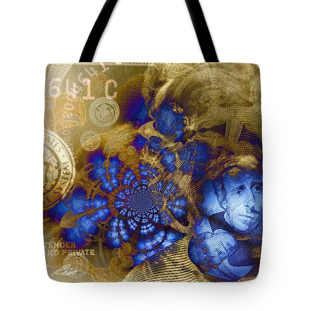 Andrew Jackson Tote Bag featuring the photograph Jackson's Denial by Chad and Stacey Hall