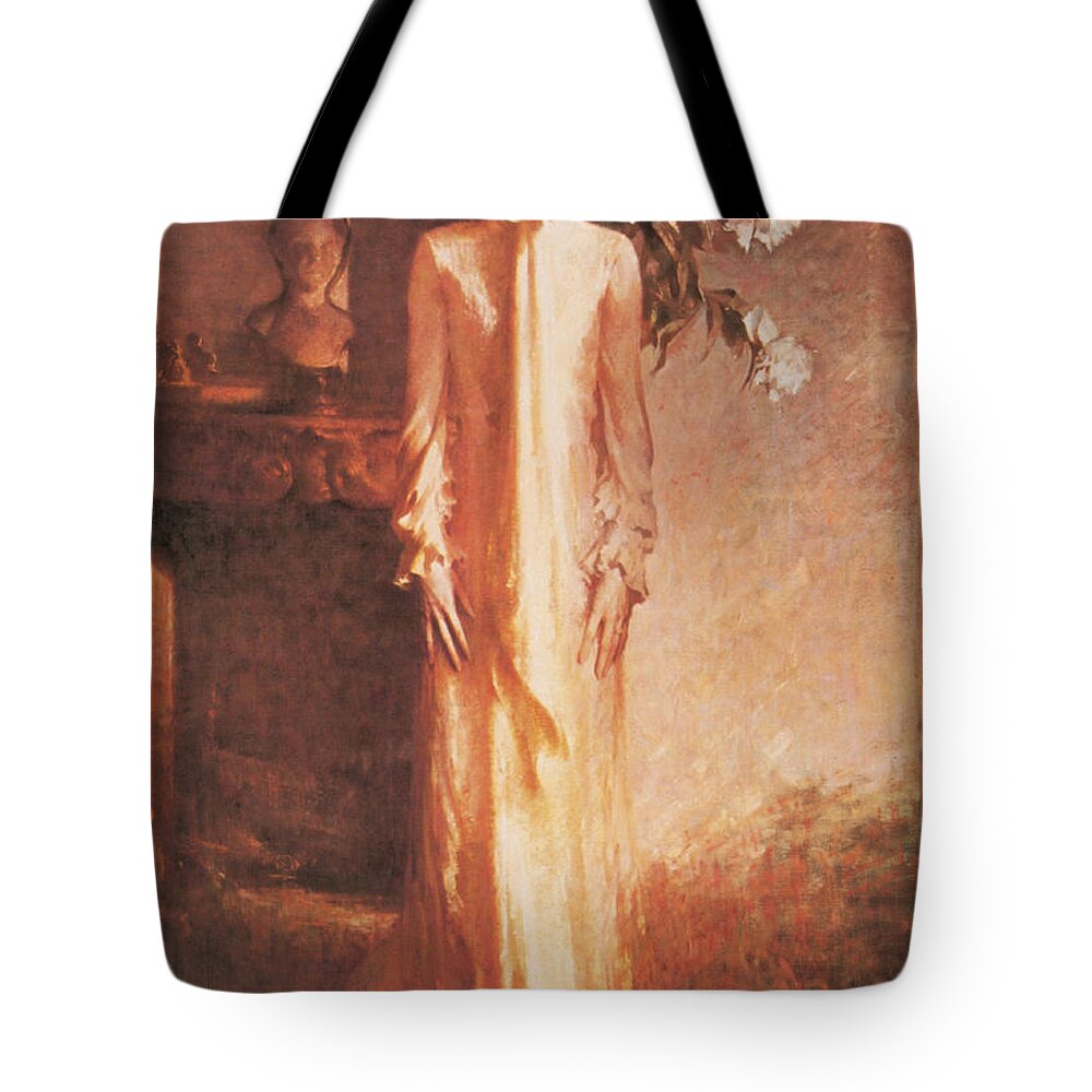 Government Tote Bag featuring the painting Jacqueline Kennedy, First Lady by Science Source