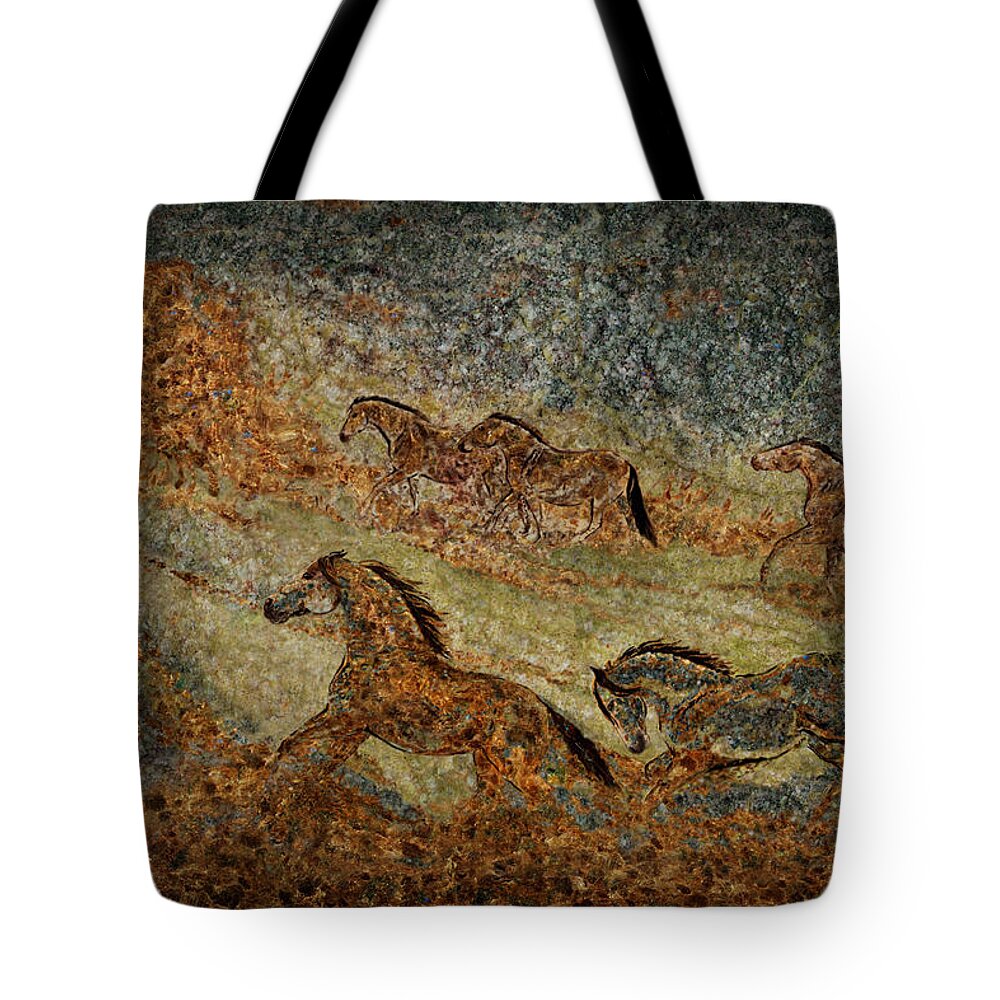 Horses Tote Bag featuring the photograph Jewels of the Nile by Melinda Hughes-Berland