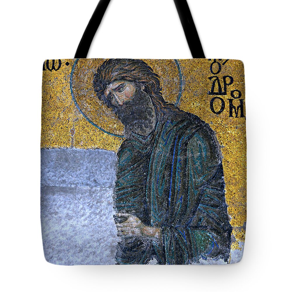 Baptist Tote Bag featuring the photograph John the Baptist by Stephen Stookey