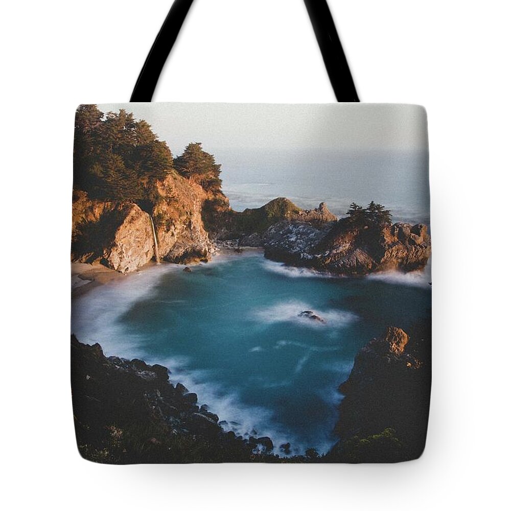Tranquility Tote Bag featuring the photograph Julia Pfeiffer Burns State Park by By Ryan Weitz