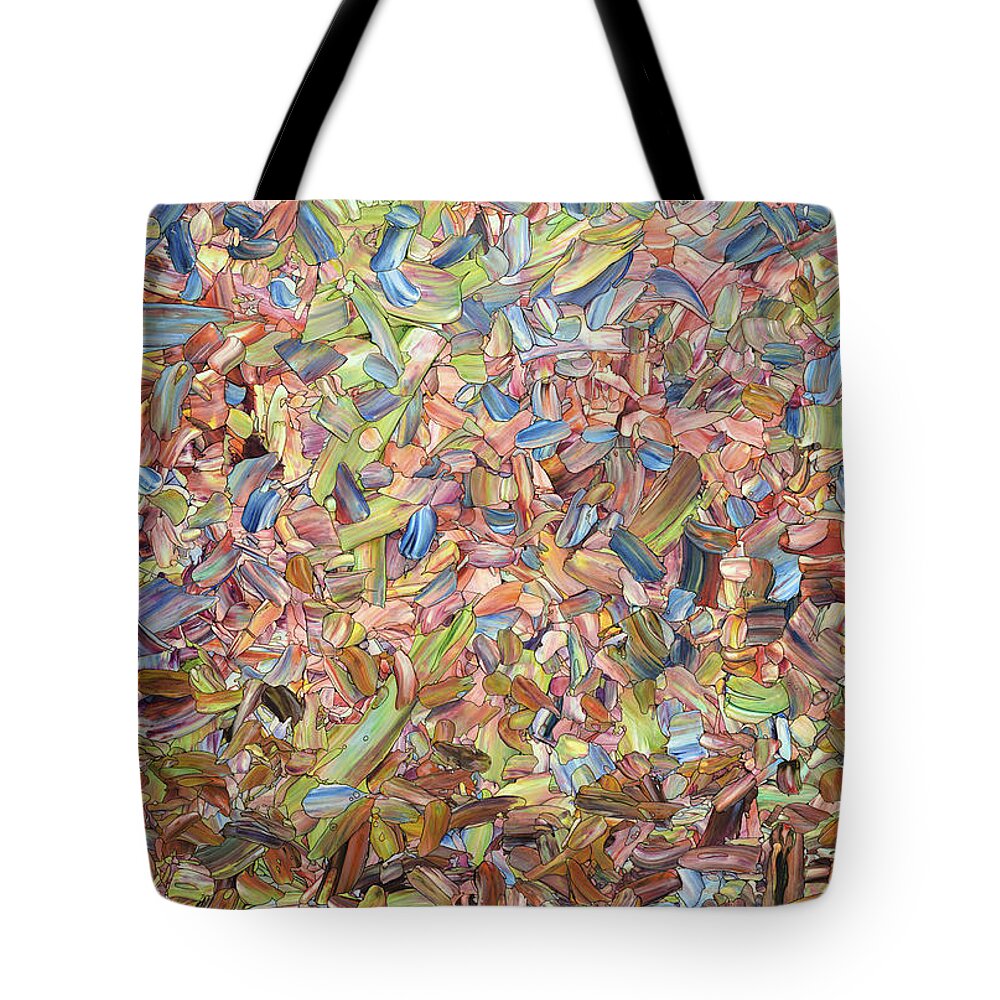 Summer Tote Bag featuring the painting June by James W Johnson