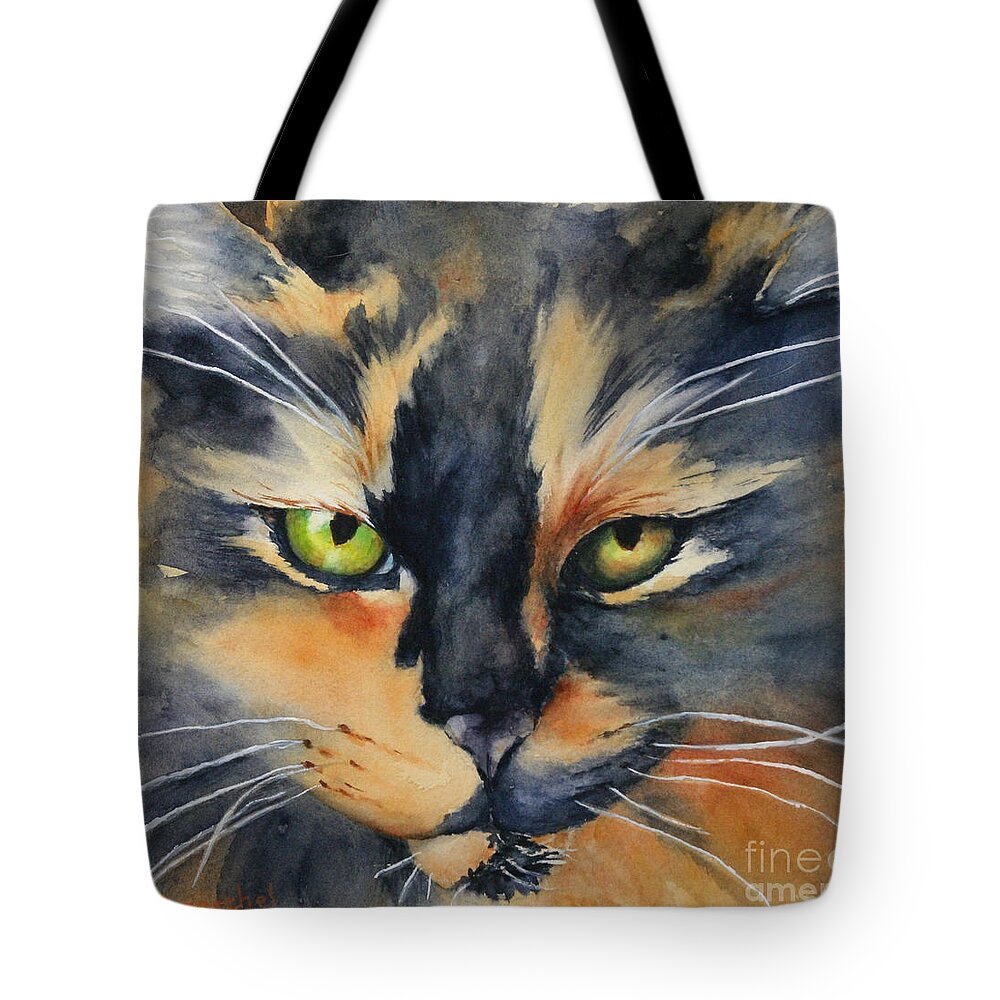 Painting Tote Bag featuring the painting Kali by Glenyse Henschel