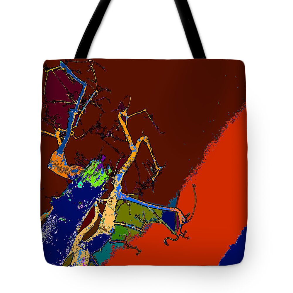 Dying To Live Tote Bag featuring the photograph Kenneth's Nature - Dying To Live - Series - 09 by Kenneth James
