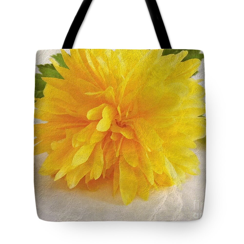 Flower Tote Bag featuring the photograph Kerria japonica by Vix Edwards