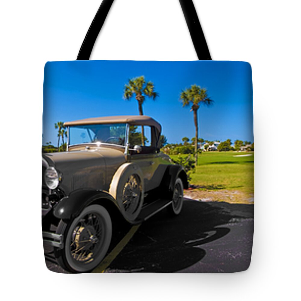 Rolf Bertram Tote Bag featuring the photograph Key Royale Golf Course by Rolf Bertram