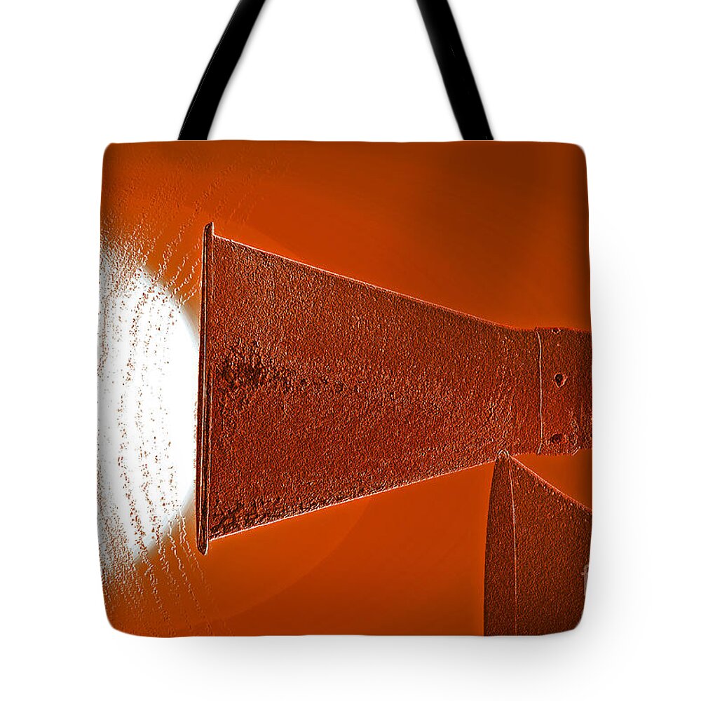 First Star Art By Jrr Tote Bag featuring the photograph Klaxon Alert by First Star Art