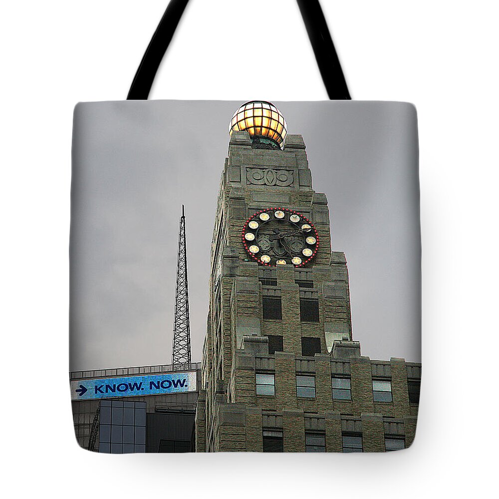 City Tote Bag featuring the photograph Know Now by Andre Aleksis