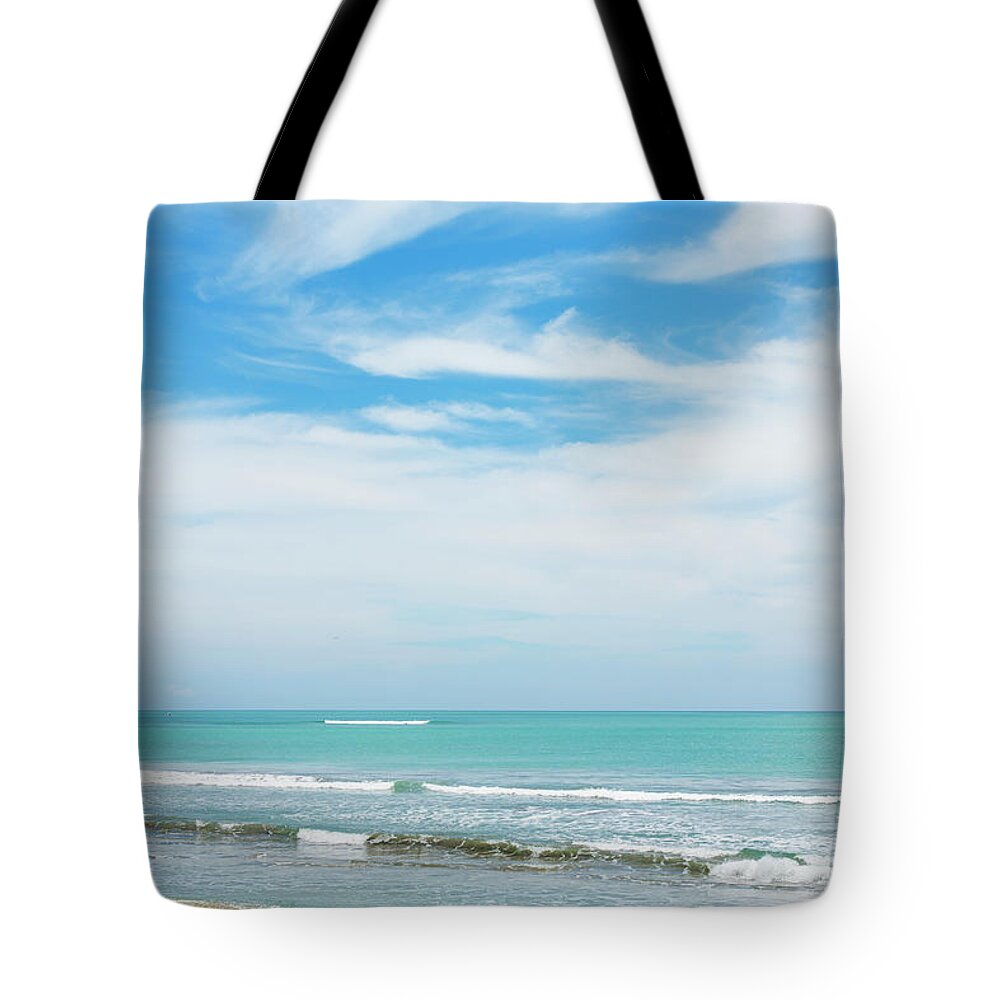 Tranquility Tote Bag featuring the photograph Kuta Beach, Bali by David Freund