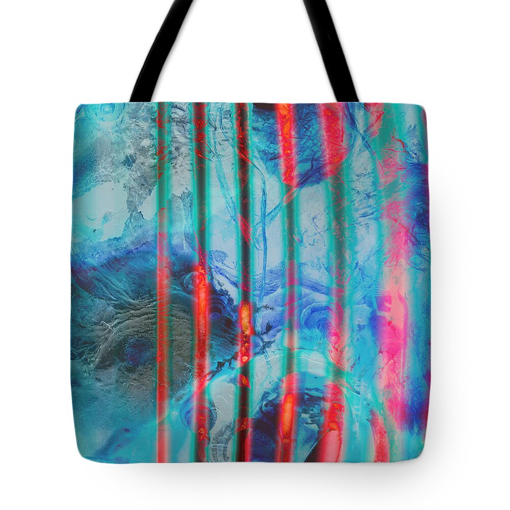 Abstract Tote Bag featuring the photograph Lacerations Have Wounded by J C