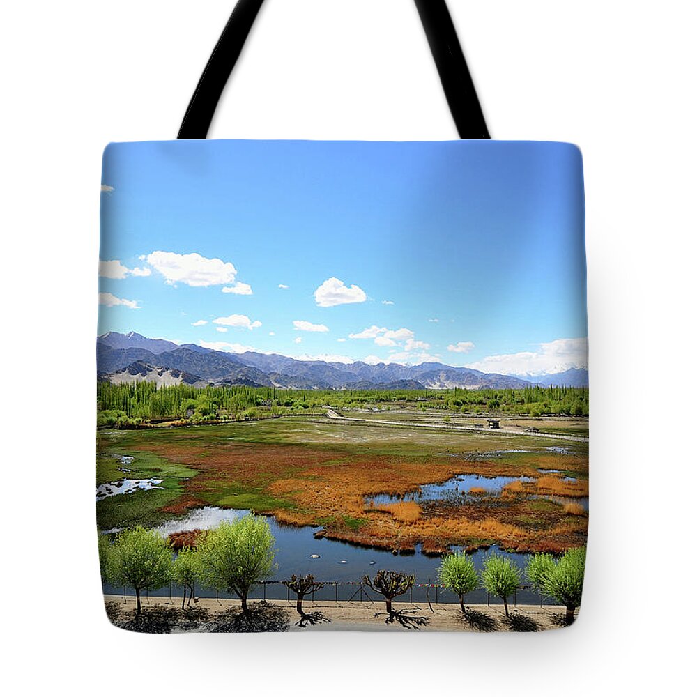 Tranquility Tote Bag featuring the photograph Ladakh, India by Jayk7